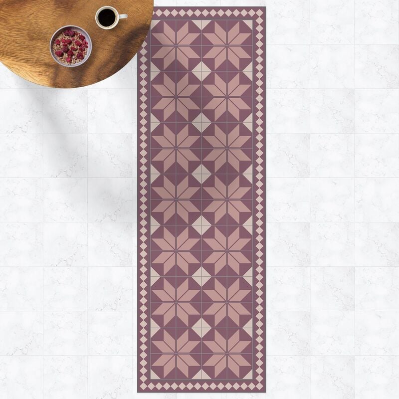 Bilderwelten - Alfombras vinílicas - Geometrical Tiles Star Flower Antique Pink With Small Border - Panorámico Dimensión LxA: 90cm x 30cm
Bilderwelten - Alfombras vinílicas - Geometrical Tiles Star Flower Antique Pink With Small Border - Panorámico Dimensión LxA: 90cm x 30cm