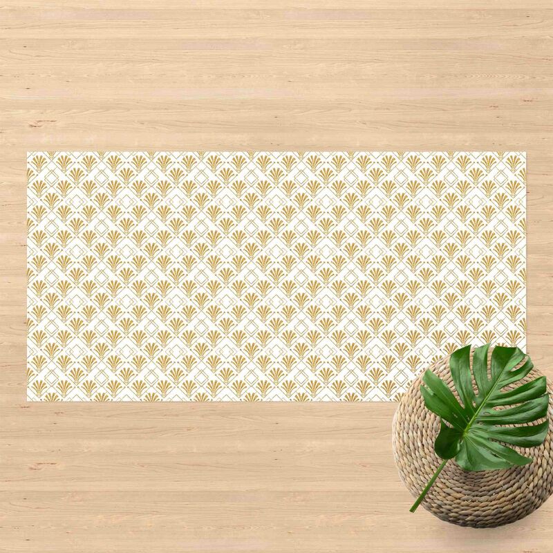 Bilderwelten - Alfombras vinílicas - Glitter Optic With Art Deco Pattern In Gold - Apaisado 1:2 Dimensión LxA: 140cm x 280cm
Bilderwelten - Alfombras vinílicas - Glitter Optic With Art Deco Pattern In Gold - Apaisado 1:2 Dimensión LxA: 140cm x 280cm