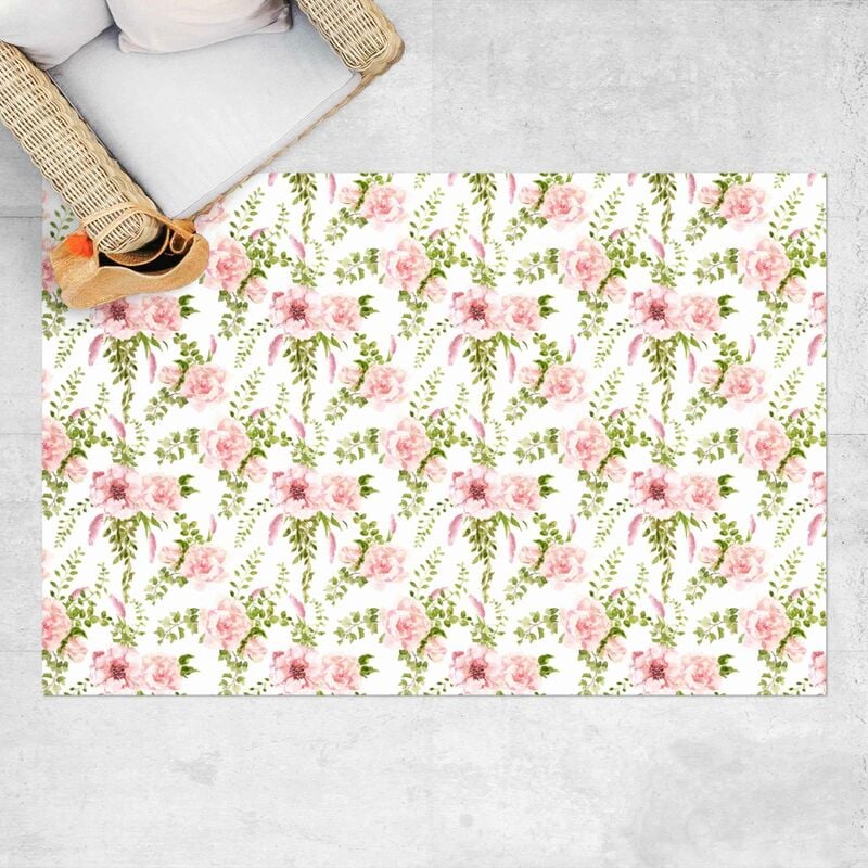 Alfombras vinílicas - Green Leaves With Pink Flowers In Watercolour - Apaisado 2:3 Dimensión LxA: 60cm x 90cm
Alfombras vinílicas - Green Leaves With Pink Flowers In Watercolour - Apaisado 2:3 Dimensión LxA: 60cm x 90cm