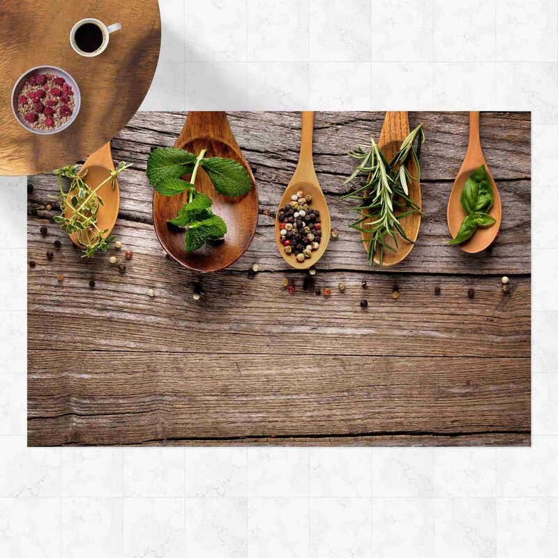 Alfombras vinílicas - Herbs And Spices - Apaisado 2:3 Dimensión LxA: 60cm x 90cm
Alfombras vinílicas - Herbs And Spices - Apaisado 2:3 Dimensión LxA: 60cm x 90cm