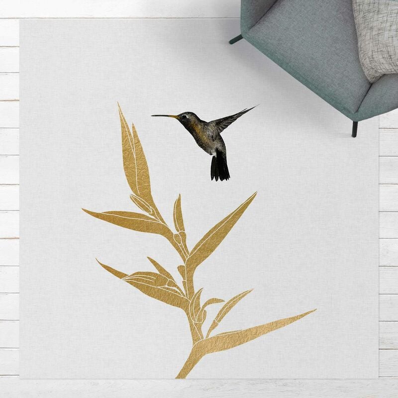 Bilderwelten - Alfombras vinílicas - Hummingbird And Tropical Golden Blossom II - Cuadrado 1:1 Dimensión LxA: 140cm x 140cm
Bilderwelten - Alfombras vinílicas - Hummingbird And Tropical Golden Blossom II - Cuadrado 1:1 Dimensión LxA: 140cm x 140cm