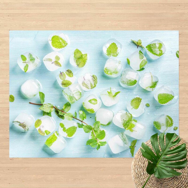 Alfombras vinílicas - Ice Cubes With Mint Leaves - Apaisado 3:4 Dimensión LxA: 135cm x 180cm
Alfombras vinílicas - Ice Cubes With Mint Leaves - Apaisado 3:4 Dimensión LxA: 135cm x 180cm