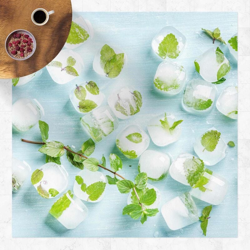 Alfombras vinílicas - Ice Cubes With Mint Leaves - Cuadrado 1:1 Dimensión LxA: 80cm x 80cm
Alfombras vinílicas - Ice Cubes With Mint Leaves - Cuadrado 1:1 Dimensión LxA: 80cm x 80cm