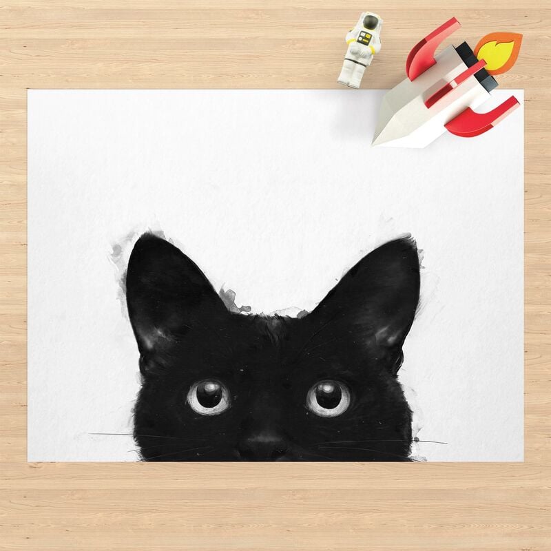 Alfombras vinílicas - Laura Graves - Illustration Black Cat On White Painting - Apaisado 3:4 Dimensión LxA: 105cm x 140cm
Alfombras vinílicas - Laura Graves - Illustration Black Cat On White Painting - Apaisado 3:4 Dimensión LxA: 105cm x 140cm