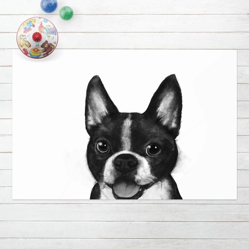 Alfombras vinílicas - Laura Graves - Illustration Dog Boston Black And White Painting - Apaisado 2:3 Dimensión LxA: 120cm x 180cm
Alfombras vinílicas - Laura Graves - Illustration Dog Boston Black And White Painting - Apaisado 2:3 Dimensión LxA: 120cm x 180cm