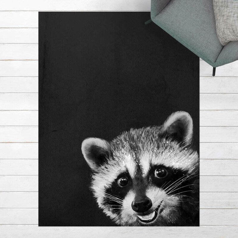 Alfombras vinílicas - Laura Graves - Illustration Racoon Black and White Painting - Alto 4:3 Dimensión LxA: 160cm x 120cm
Alfombras vinílicas - Laura Graves - Illustration Racoon Black and White Painting - Alto 4:3 Dimensión LxA: 160cm x 120cm