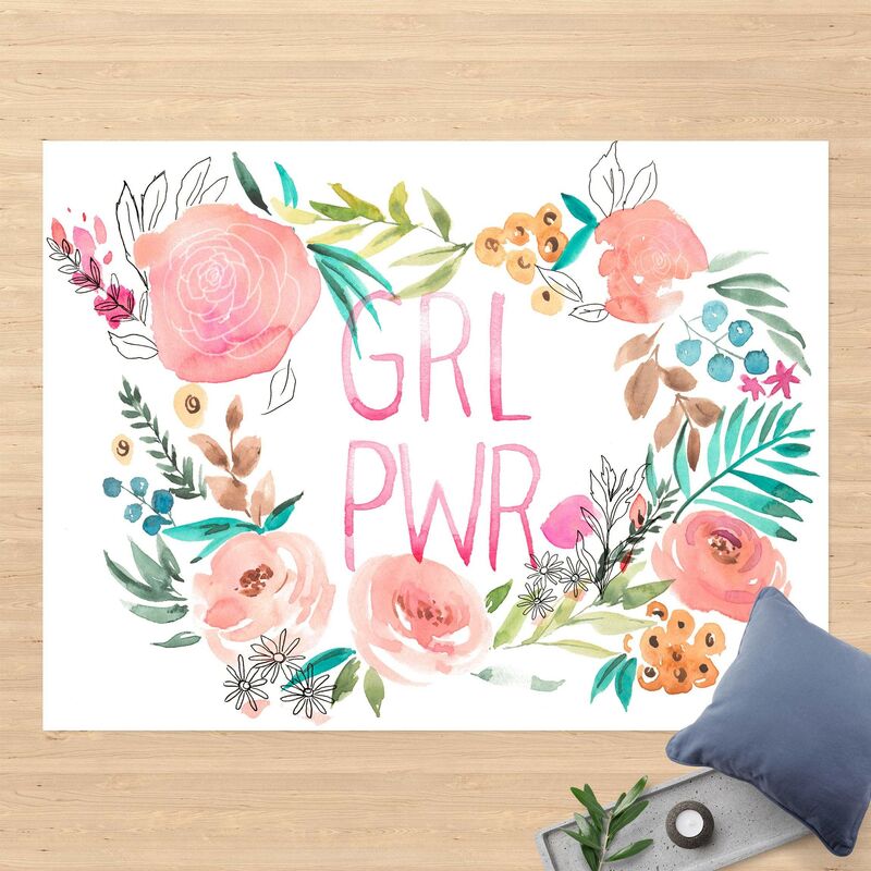 Alfombras vinílicas - Light Pink Flowers - Girl Power - Apaisado 3:4 Dimensión LxA: 90cm x 120cm
Alfombras vinílicas - Light Pink Flowers - Girl Power - Apaisado 3:4 Dimensión LxA: 90cm x 120cm