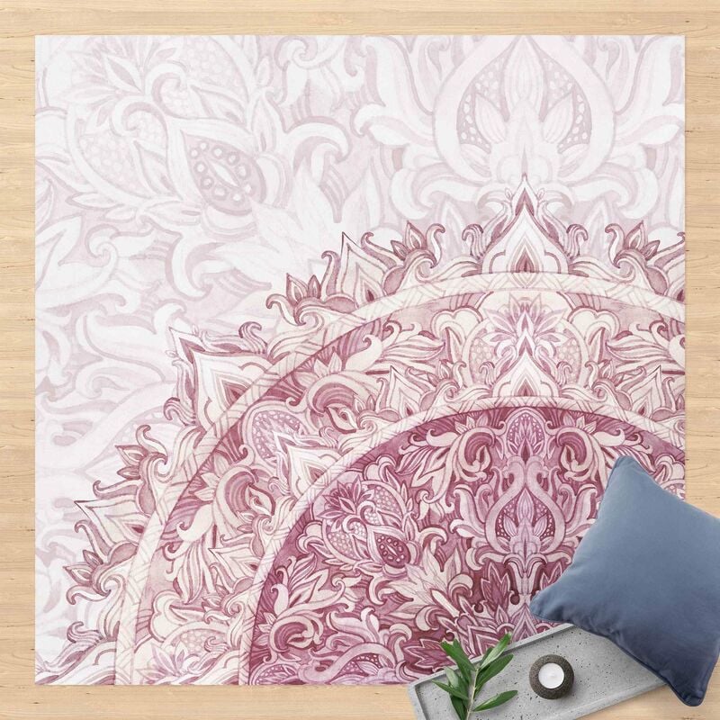Bilderwelten - Alfombras vinílicas - Mandala Watercolour Ornament Red - Cuadrado 1:1 Dimensión LxA: 120cm x 120cm
Bilderwelten - Alfombras vinílicas - Mandala Watercolour Ornament Red - Cuadrado 1:1 Dimensión LxA: 120cm x 120cm