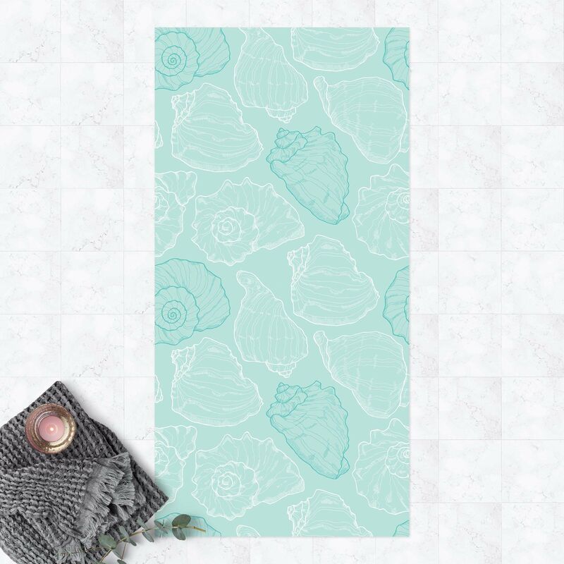 Alfombras vinílicas - Mollusc Design In Pastel Shades - Alto 2:1 Dimensión LxA: 80cm x 40cm
Alfombras vinílicas - Mollusc Design In Pastel Shades - Alto 2:1 Dimensión LxA: 80cm x 40cm