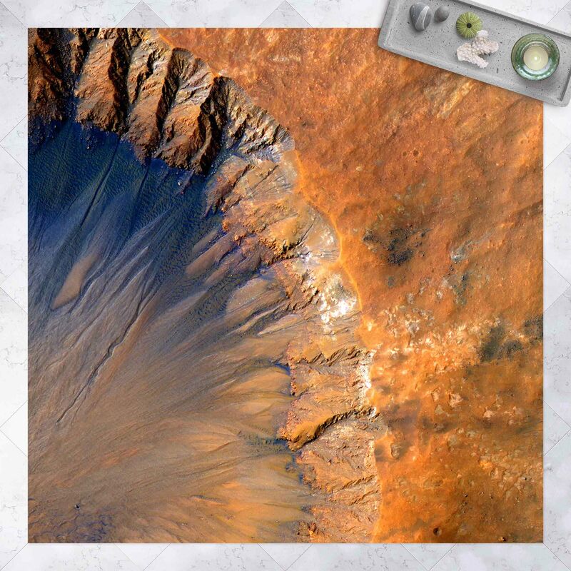Alfombras vinílicas - NASA Picture Marsian Crater - Cuadrado 1:1 Dimensión LxA: 80cm x 80cm
Alfombras vinílicas - NASA Picture Marsian Crater - Cuadrado 1:1 Dimensión LxA: 80cm x 80cm