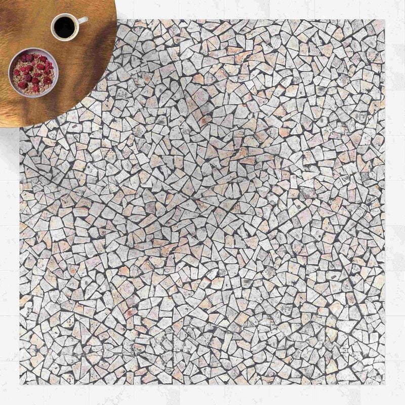 Alfombras vinílicas - Natural Stone Mosaic With Sandy Joints - Cuadrado 1:1 Dimensión LxA: 60cm x 60cm
Alfombras vinílicas - Natural Stone Mosaic With Sandy Joints - Cuadrado 1:1 Dimensión LxA: 60cm x 60cm