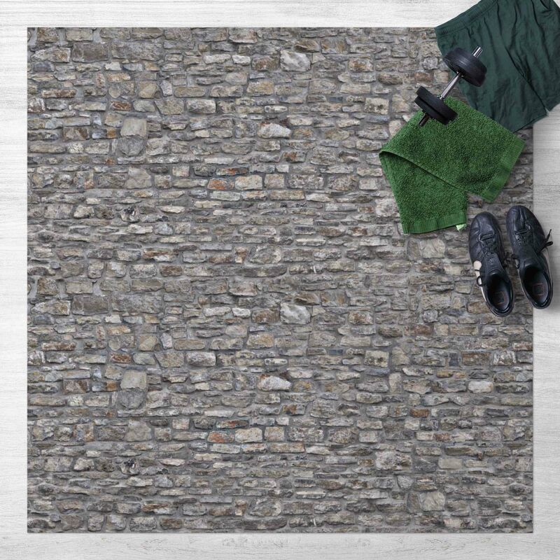 Alfombras vinílicas - Natural Stone Wallpaper Old Stone Wall - Cuadrado 1:1 Dimensión LxA: 120cm x 120cm
Alfombras vinílicas - Natural Stone Wallpaper Old Stone Wall - Cuadrado 1:1 Dimensión LxA: 120cm x 120cm