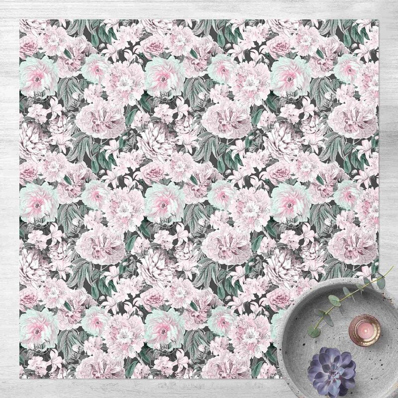 Alfombras vinílicas - Nostalgic Peonies In Pastel Pink - Cuadrado 1:1 Dimensión LxA: 80cm x 80cm
Alfombras vinílicas - Nostalgic Peonies In Pastel Pink - Cuadrado 1:1 Dimensión LxA: 80cm x 80cm