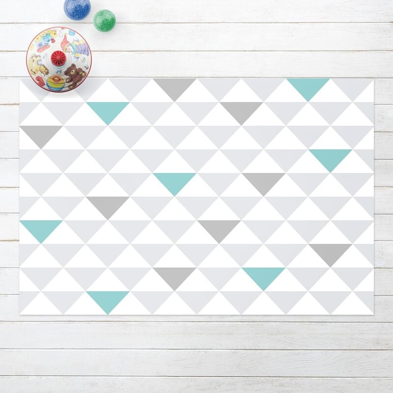 Alfombras vinílicas - No.YK64 Triangles Gray White Turquoise - Apaisado 2:3 Dimensión LxA: 80cm x 120cm
Alfombras vinílicas - No.YK64 Triangles Gray White Turquoise - Apaisado 2:3 Dimensión LxA: 80cm x 120cm