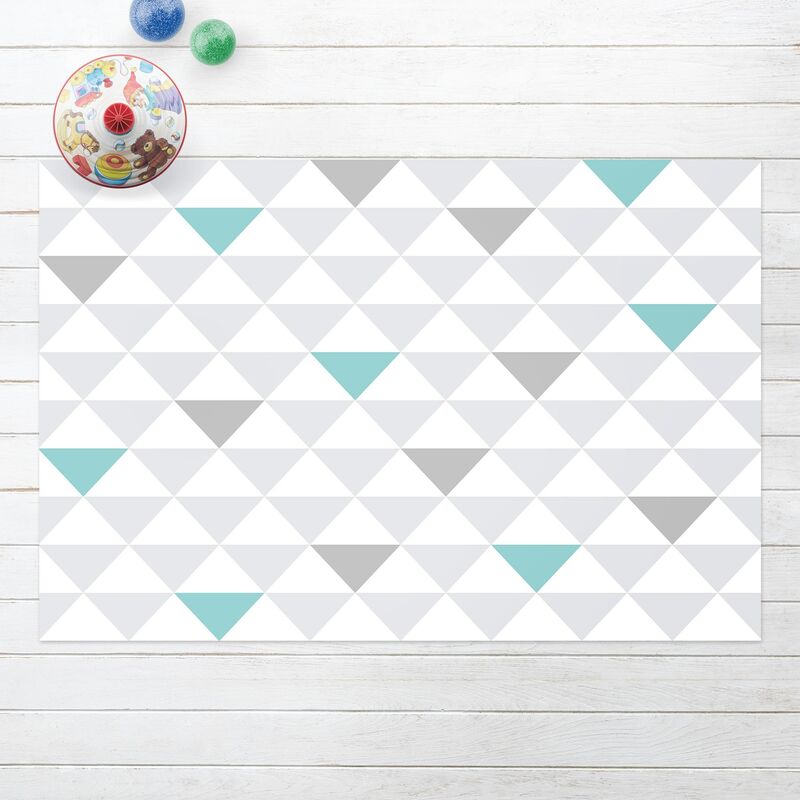 Alfombras vinílicas - No.YK64 Triangles Gray White Turquoise - Apaisado 2:3 Dimensión LxA: 120cm x 180cm
Alfombras vinílicas - No.YK64 Triangles Gray White Turquoise - Apaisado 2:3 Dimensión LxA: 120cm x 180cm