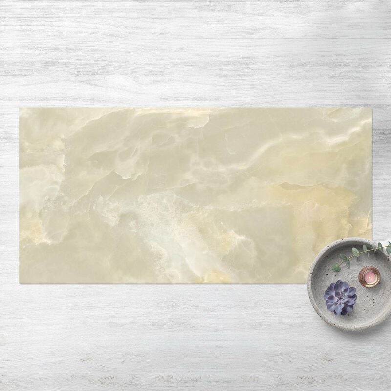Bilderwelten - Alfombras vinílicas - Onyx Marble Cream - Apaisado 1:2 Dimensión LxA: 40cm x 80cm
Bilderwelten - Alfombras vinílicas - Onyx Marble Cream - Apaisado 1:2 Dimensión LxA: 40cm x 80cm