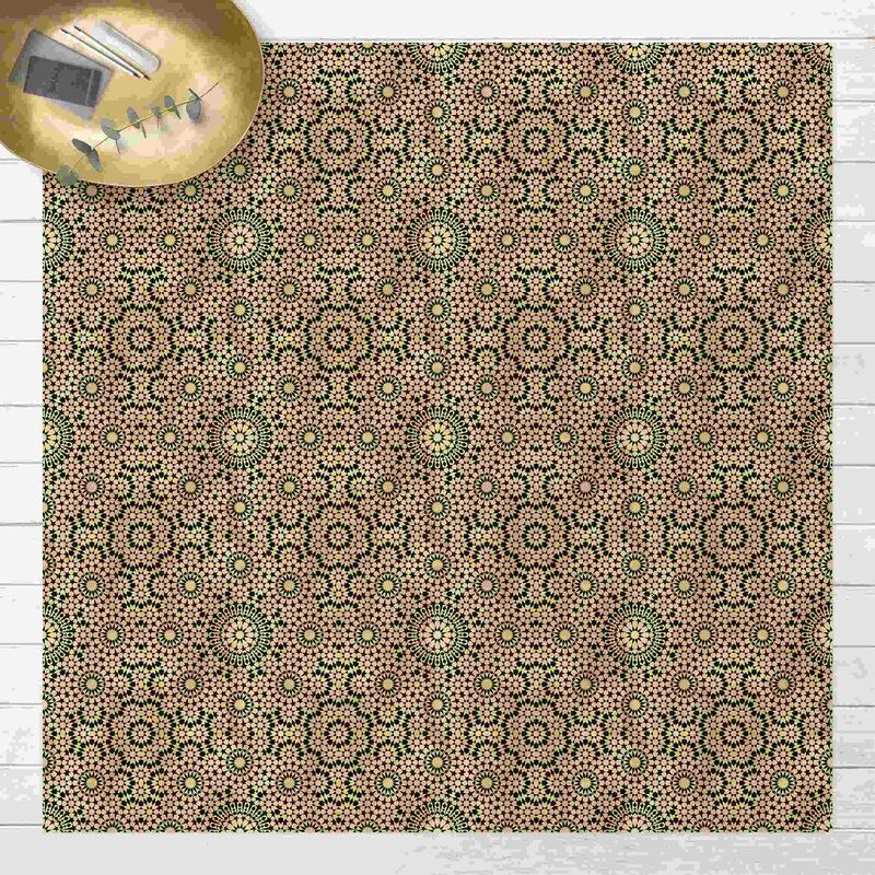 Alfombras vinílicas - Oriental Pattern With Golden Stars - Cuadrado 1:1 Dimensión LxA: 80cm x 80cm
Alfombras vinílicas - Oriental Pattern With Golden Stars - Cuadrado 1:1 Dimensión LxA: 80cm x 80cm