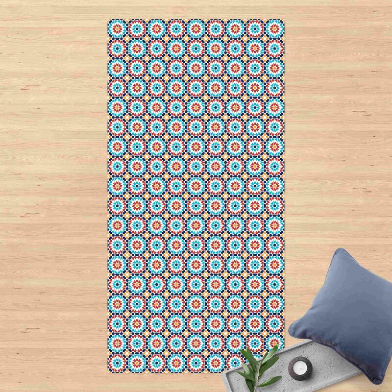 Alfombras vinílicas - Oriental Patterns With Colourful Blossoms - Alto 2:1 Dimensión LxA: 100cm x 50cm
Alfombras vinílicas - Oriental Patterns With Colourful Blossoms - Alto 2:1 Dimensión LxA: 100cm x 50cm