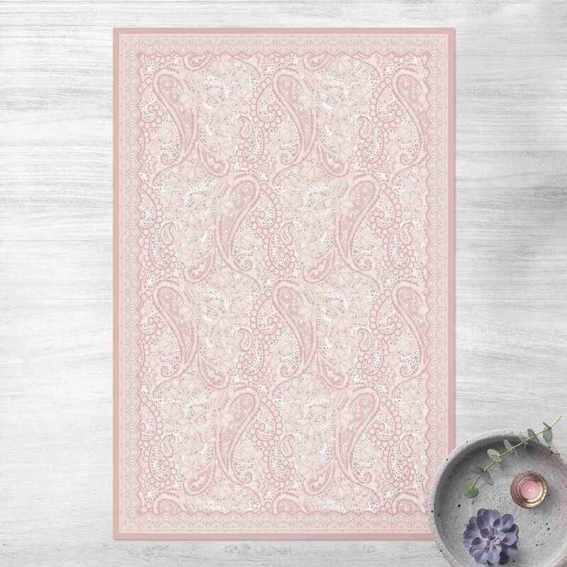Alfombras vinílicas - Paisley Foam In Pastel Colours With Border - Alto 3:2 Dimensión LxA: 90cm x 60cm
Alfombras vinílicas - Paisley Foam In Pastel Colours With Border - Alto 3:2 Dimensión LxA: 90cm x 60cm