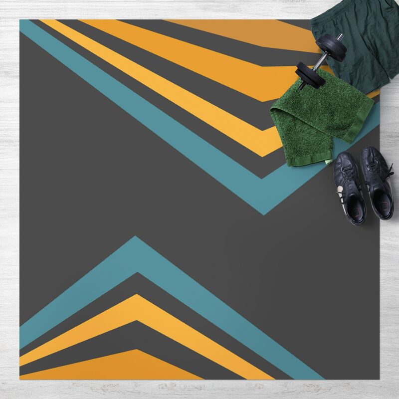 Bilderwelten - Alfombras vinílicas - Parallel Corners In Yellow and Blue - Cuadrado 1:1 Dimensión LxA: 40cm x 40cm
Bilderwelten - Alfombras vinílicas - Parallel Corners In Yellow and Blue - Cuadrado 1:1 Dimensión LxA: 40cm x 40cm