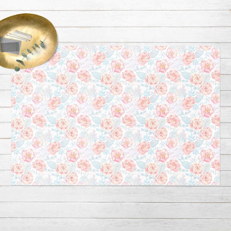Alfombras vinílicas - Pink Flowers With Light Blue Leaves - Apaisado 2:3 Dimensión LxA: 60cm x 90cm
Alfombras vinílicas - Pink Flowers With Light Blue Leaves - Apaisado 2:3 Dimensión LxA: 60cm x 90cm