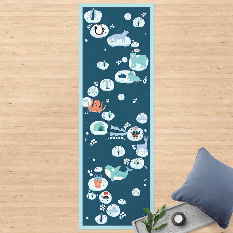 Alfombras vinílicas - Playoom Mat Antarctica - Polar Bear Rudi Wants Fish - Panorámico Dimensión LxA: 180cm x 60cm
Alfombras vinílicas - Playoom Mat Antarctica - Polar Bear Rudi Wants Fish - Panorámico Dimensión LxA: 180cm x 60cm