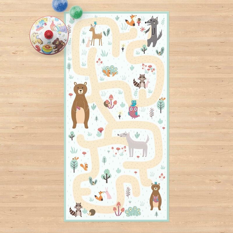 Bilderwelten - Alfombras vinílicas - Playoom Mat Forest Animals - Friends On A Forest Path - Alto 2:1 Dimensión LxA: 280cm x 140cm
Bilderwelten - Alfombras vinílicas - Playoom Mat Forest Animals - Friends On A Forest Path - Alto 2:1 Dimensión LxA: 280cm x 140cm
