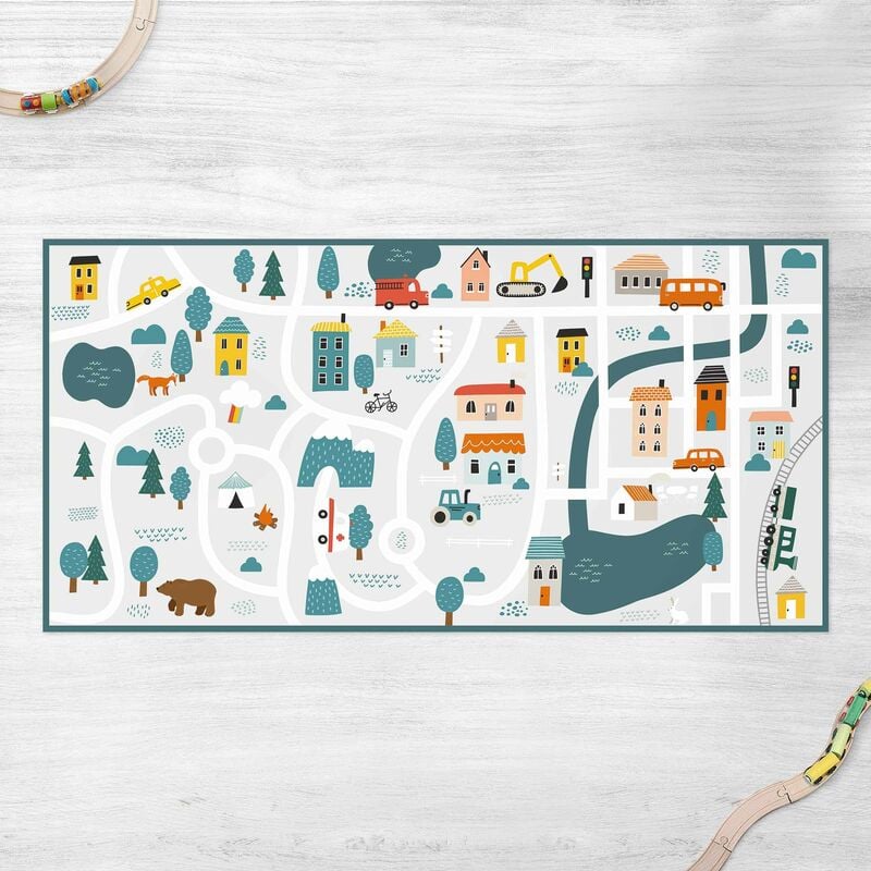 Bilderwelten - Alfombras vinílicas - Playoom Mat Smalltown - From the City Into Nature - Apaisado 1:2 Dimensión LxA: 110cm x 220cm
Bilderwelten - Alfombras vinílicas - Playoom Mat Smalltown - From the City Into Nature - Apaisado 1:2 Dimensión LxA: 110cm x 220cm