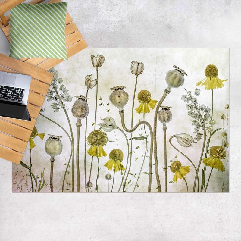 Alfombras vinílicas - Poppy And Helenium - Apaisado 2:3 Dimensión LxA: 120cm x 180cm
Alfombras vinílicas - Poppy And Helenium - Apaisado 2:3 Dimensión LxA: 120cm x 180cm