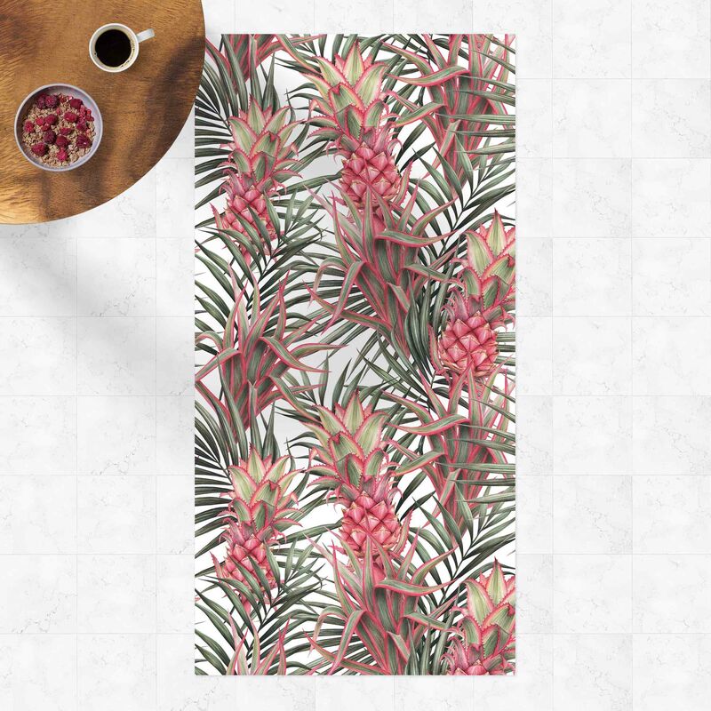 Alfombras vinílicas - Red Pineapple With Palm Leaves Tropical - Alto 2:1 Dimensión LxA: 100cm x 50cm
Alfombras vinílicas - Red Pineapple With Palm Leaves Tropical - Alto 2:1 Dimensión LxA: 100cm x 50cm