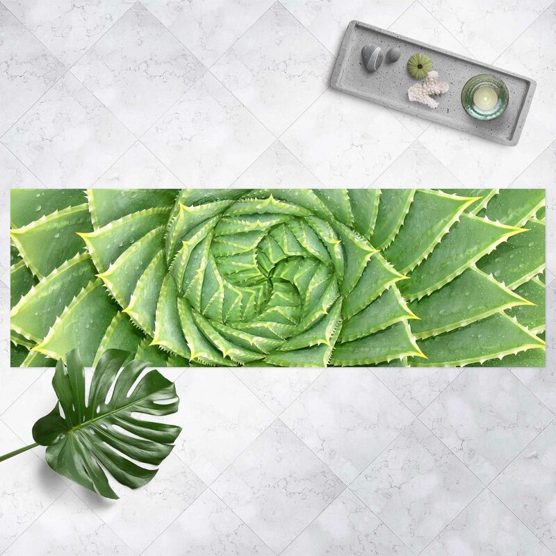 Alfombras vinílicas - Spiral Aloe - Panorama Formato apaisado Dimensión LxA: 40cm x 120cm
Alfombras vinílicas - Spiral Aloe - Panorama Formato apaisado Dimensión LxA: 40cm x 120cm