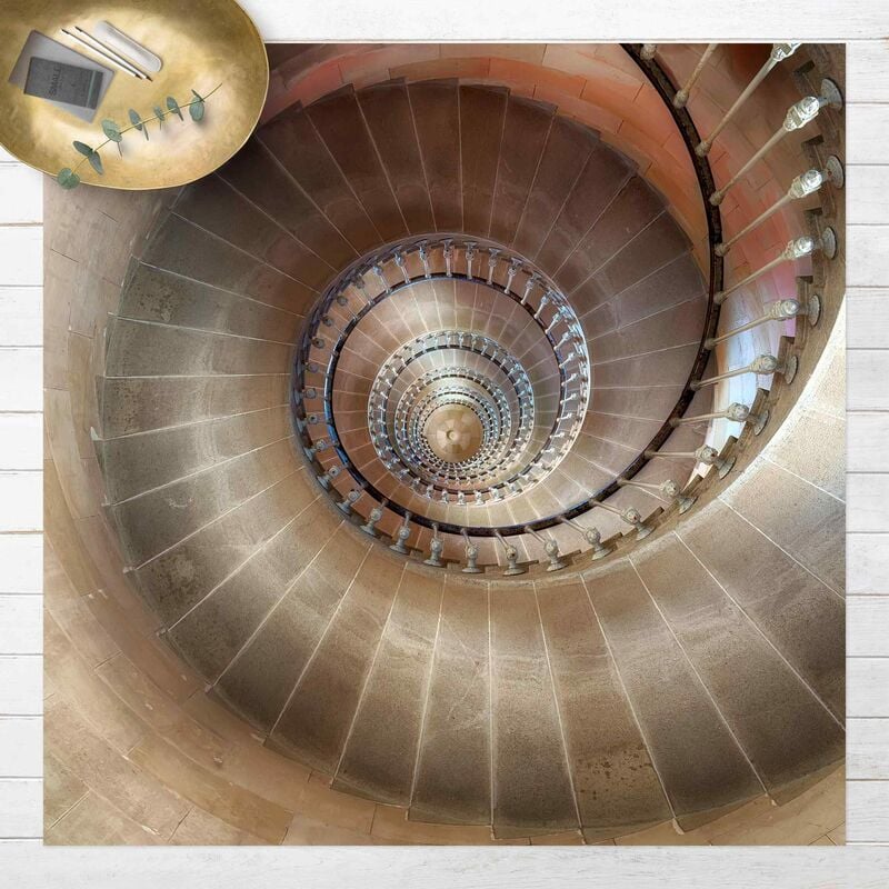 Alfombras vinílicas - Spiraling Staircase In Chicago - Cuadrado 1:1 Dimensión LxA: 140cm x 140cm
Alfombras vinílicas - Spiraling Staircase In Chicago - Cuadrado 1:1 Dimensión LxA: 140cm x 140cm