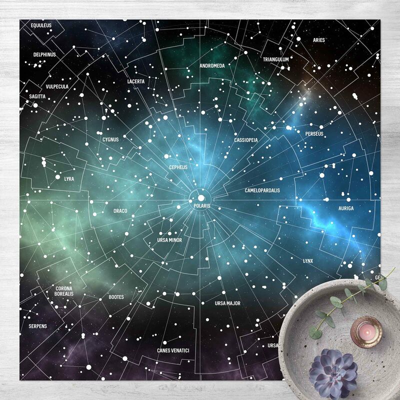 Alfombras vinílicas - Stellar Constellation Map Galactic Nebula - Cuadrado 1:1 Dimensión LxA: 40cm x 40cm
Alfombras vinílicas - Stellar Constellation Map Galactic Nebula - Cuadrado 1:1 Dimensión LxA: 40cm x 40cm