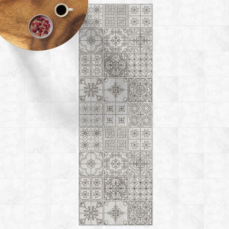 Bilderwelten - Alfombras vinílicas - Tile Pattern Coimbra Grey - Panorámico Dimensión LxA: 210cm x 70cm
Bilderwelten - Alfombras vinílicas - Tile Pattern Coimbra Grey - Panorámico Dimensión LxA: 210cm x 70cm