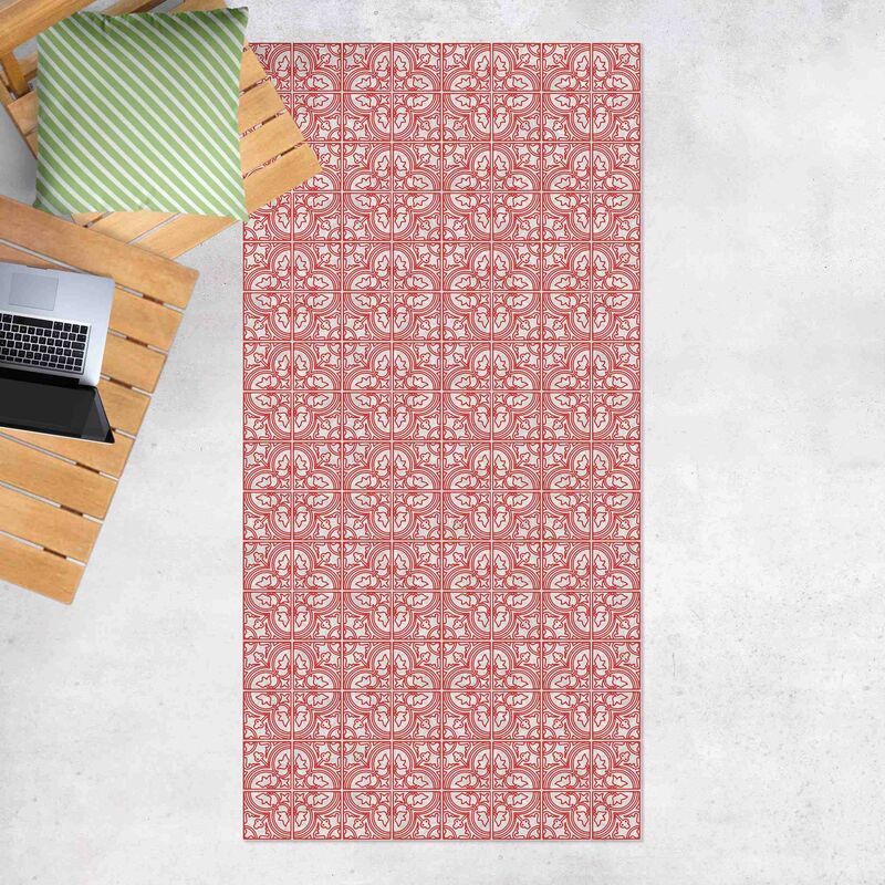 Alfombras vinílicas - Tile Pattern Faro Red - Alto 2:1 Dimensión LxA: 200cm x 100cm
Alfombras vinílicas - Tile Pattern Faro Red - Alto 2:1 Dimensión LxA: 200cm x 100cm