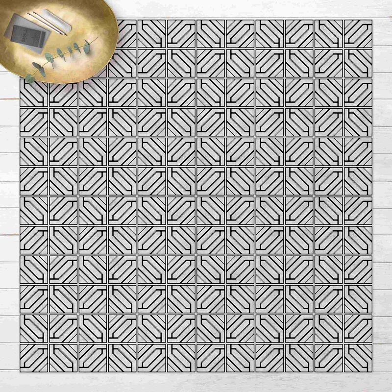 Alfombras vinílicas - Tile Pattern Rhomboidal Geometry Black - Cuadrado 1:1 Dimensión LxA: 80cm x 80cm
Alfombras vinílicas - Tile Pattern Rhomboidal Geometry Black - Cuadrado 1:1 Dimensión LxA: 80cm x 80cm
