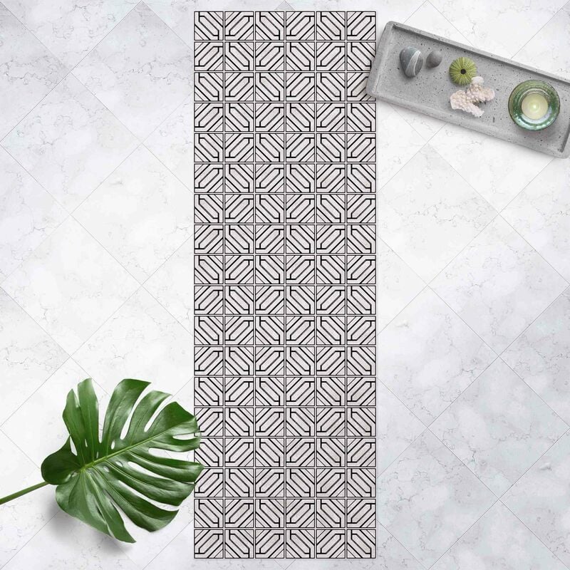 Bilderwelten - Alfombras vinílicas - Tile Pattern Rhomboidal Geometry Black - Panorámico Dimensión LxA: 90cm x 30cm
Bilderwelten - Alfombras vinílicas - Tile Pattern Rhomboidal Geometry Black - Panorámico Dimensión LxA: 90cm x 30cm