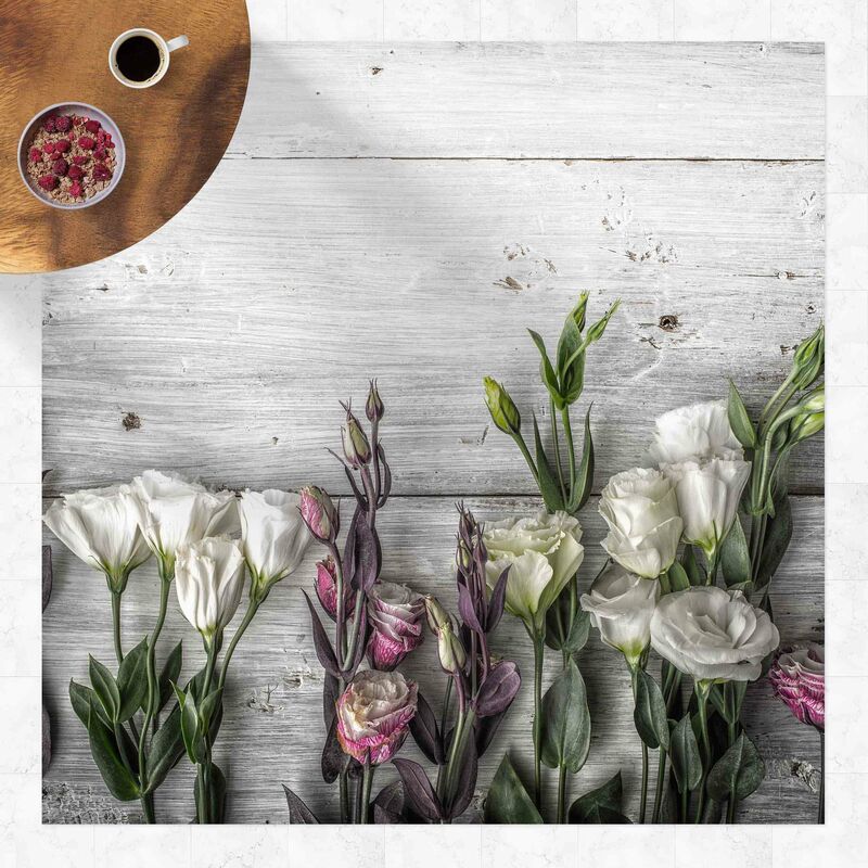 Alfombras vinílicas - Tulip-Rose Shabby Wood Look - Cuadrado 1:1 Dimensión LxA: 120cm x 120cm
Alfombras vinílicas - Tulip-Rose Shabby Wood Look - Cuadrado 1:1 Dimensión LxA: 120cm x 120cm