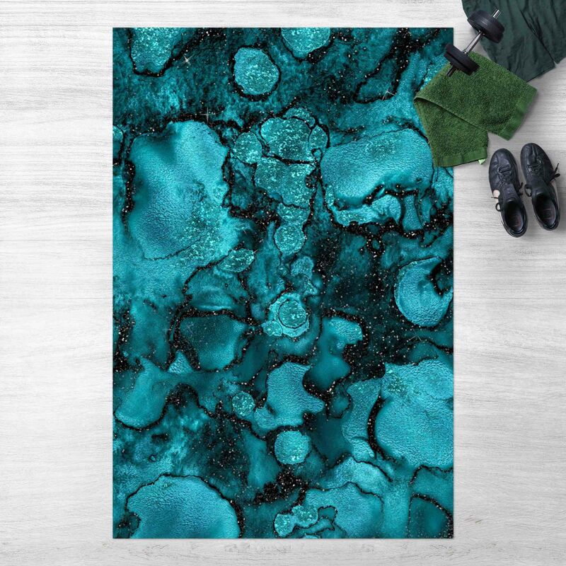 Alfombras vinílicas - Turquoise Drop With Glitter - Alto 3:2 Dimensión LxA: 120cm x 80cm
Alfombras vinílicas - Turquoise Drop With Glitter - Alto 3:2 Dimensión LxA: 120cm x 80cm