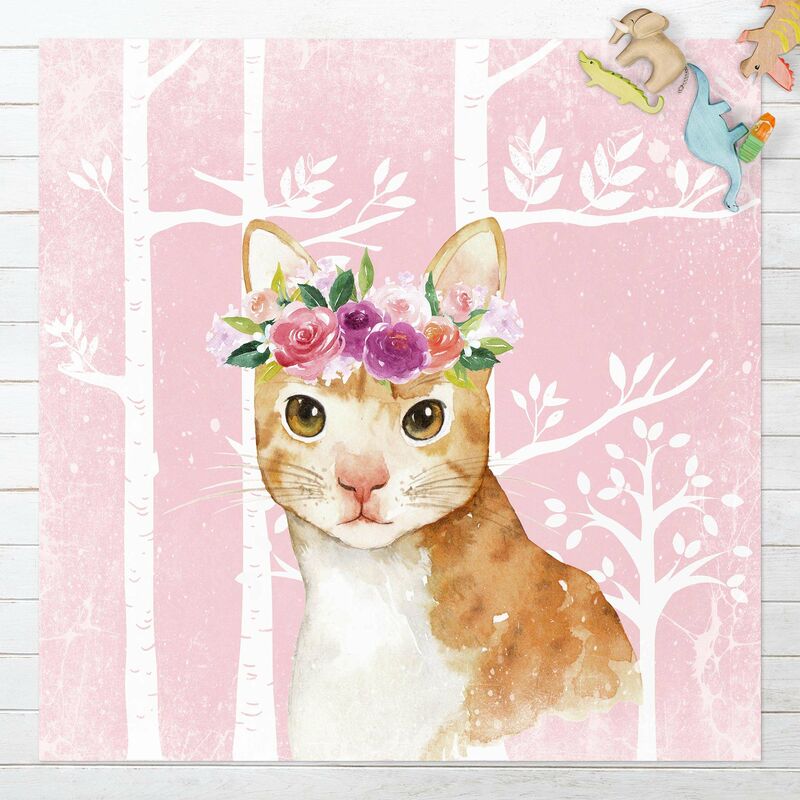 Alfombras vinílicas - Watercolour Cat Light Pink - Cuadrado 1:1 Dimensión LxA: 60cm x 60cm
Alfombras vinílicas - Watercolour Cat Light Pink - Cuadrado 1:1 Dimensión LxA: 60cm x 60cm