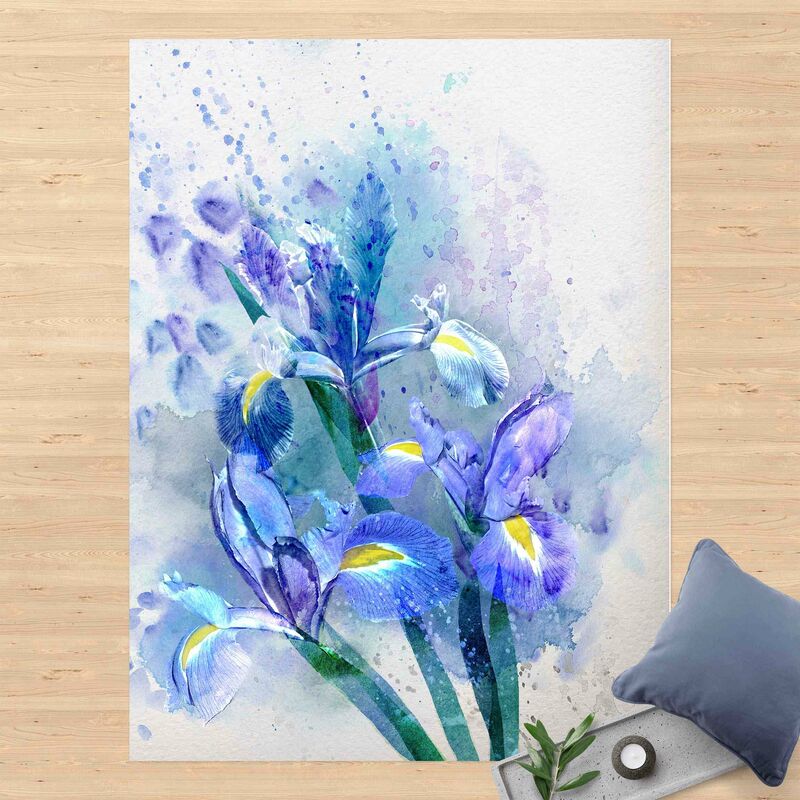 Alfombras vinílicas - Watercolour FLowers Iris - Alto 4:3 Dimensión LxA: 180cm x 135cm
Alfombras vinílicas - Watercolour FLowers Iris - Alto 4:3 Dimensión LxA: 180cm x 135cm