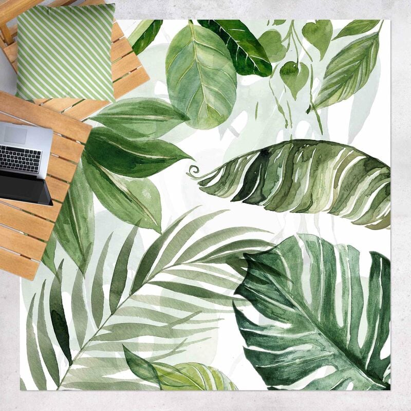 Alfombras vinílicas - Watercolour Tropical Leaves And Tendrils - Cuadrado 1:1 Dimensión LxA: 40cm x 40cm
Alfombras vinílicas - Watercolour Tropical Leaves And Tendrils - Cuadrado 1:1 Dimensión LxA: 40cm x 40cm