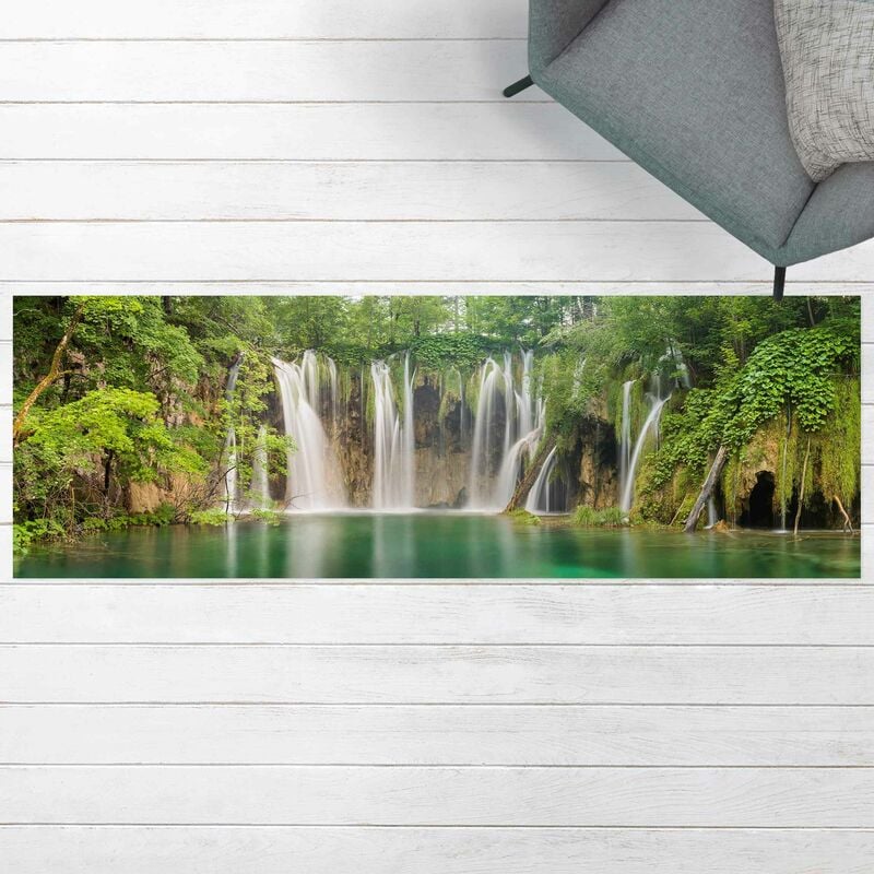 Alfombras vinílicas - Waterfall Plitvice Lakes - Panorama Formato apaisado Dimensión LxA: 50cm x 150cm
Alfombras vinílicas - Waterfall Plitvice Lakes - Panorama Formato apaisado Dimensión LxA: 50cm x 150cm