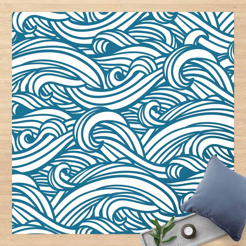 Alfombras vinílicas - Waved Lines In Blue - Cuadrado 1:1 Dimensión LxA: 80cm x 80cm
Alfombras vinílicas - Waved Lines In Blue - Cuadrado 1:1 Dimensión LxA: 80cm x 80cm
