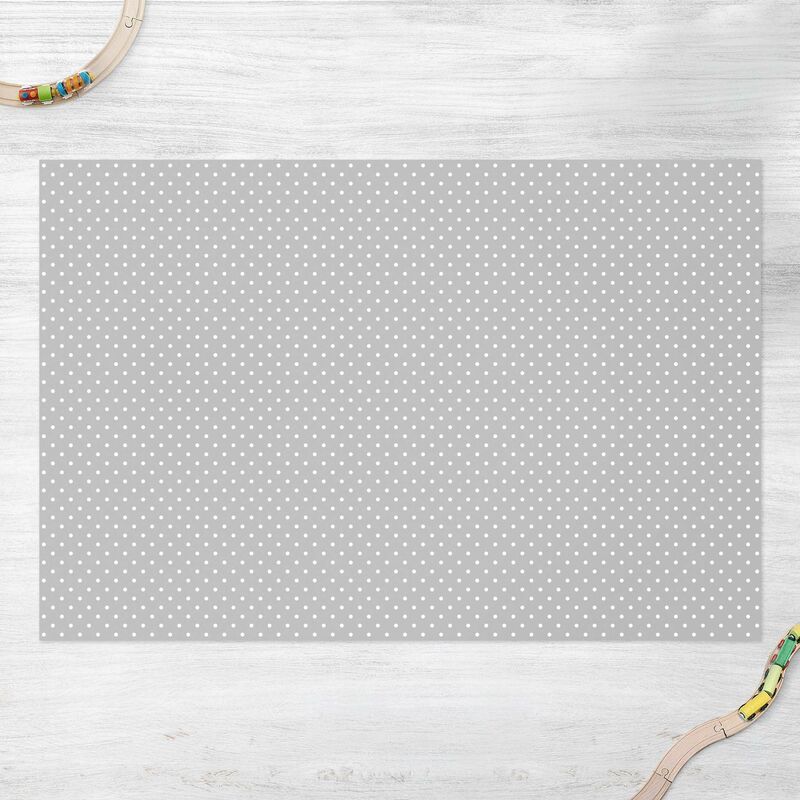 Alfombras vinílicas - White Dots On Grey - Apaisado 2:3 Dimensión LxA: 80cm x 120cm
Alfombras vinílicas - White Dots On Grey - Apaisado 2:3 Dimensión LxA: 80cm x 120cm