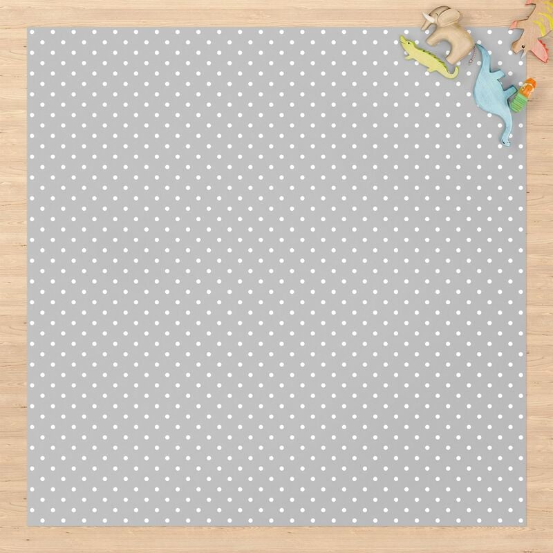 Alfombras vinílicas - White Dots On Grey - Cuadrado 1:1 Dimensión LxA: 140cm x 140cm
Alfombras vinílicas - White Dots On Grey - Cuadrado 1:1 Dimensión LxA: 140cm x 140cm