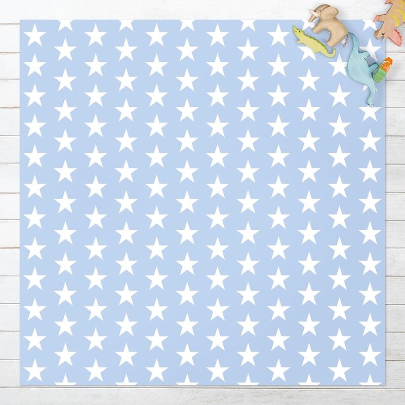 Alfombras vinílicas - White Stars On Blue - Cuadrado 1:1 Dimensión LxA: 100cm x 100cm
Alfombras vinílicas - White Stars On Blue - Cuadrado 1:1 Dimensión LxA: 100cm x 100cm