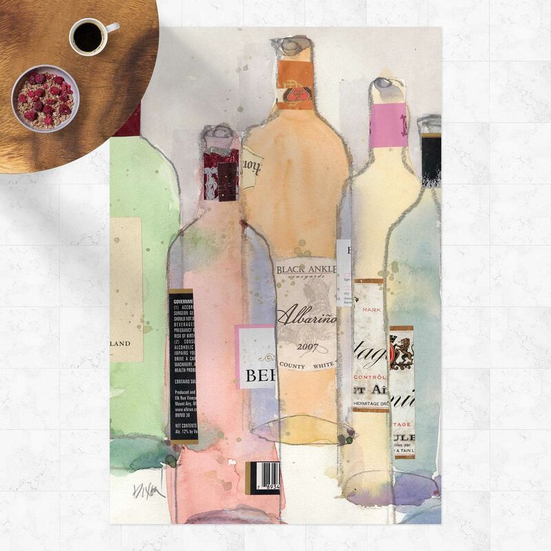 Alfombras vinílicas - Wine Bottles In Watercolour II - Alto 3:2 Dimensión LxA: 210cm x 140cm
Alfombras vinílicas - Wine Bottles In Watercolour II - Alto 3:2 Dimensión LxA: 210cm x 140cm