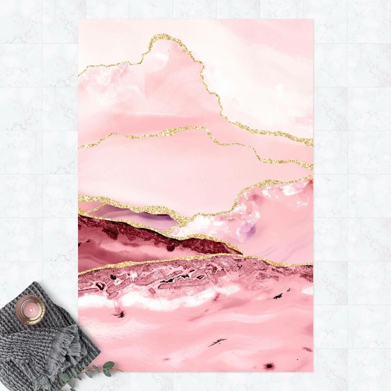 Alfombras vinílicas - Abstract Mountains Pink With Golden Lines - Alto 3:2 Dimensión LxA: 150cm x 100cm
Alfombras vinílicas - Abstract Mountains Pink With Golden Lines - Alto 3:2 Dimensión LxA: 150cm x 100cm