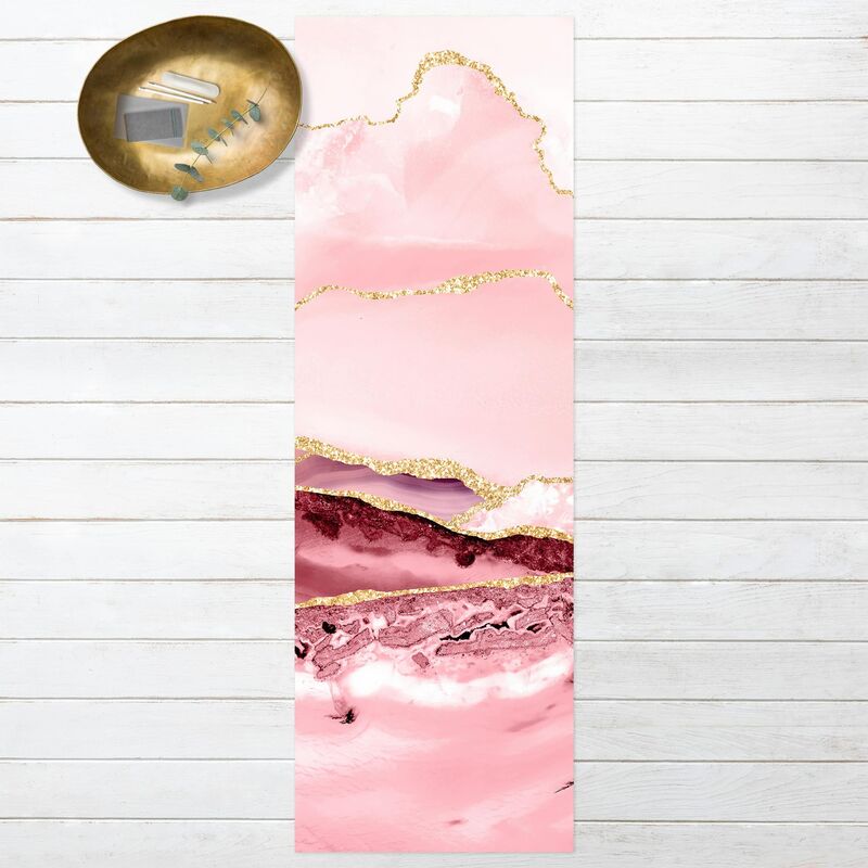 Alfombras vinílicas - Abstract Mountains Pink With Golden Lines - Panorámico Dimensión LxA: 120cm x 40cm
Alfombras vinílicas - Abstract Mountains Pink With Golden Lines - Panorámico Dimensión LxA: 120cm x 40cm